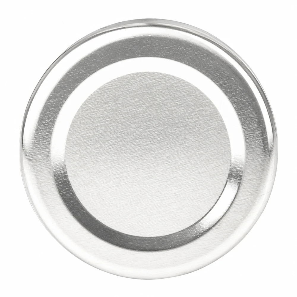 Tapa BasicSeal de 43 mm, color plata (TO43) UNiTWIST Tapa BasicSeal de 43 mm, color plateado, modelo TO43, de UNiTWIST, para tarros de conserva