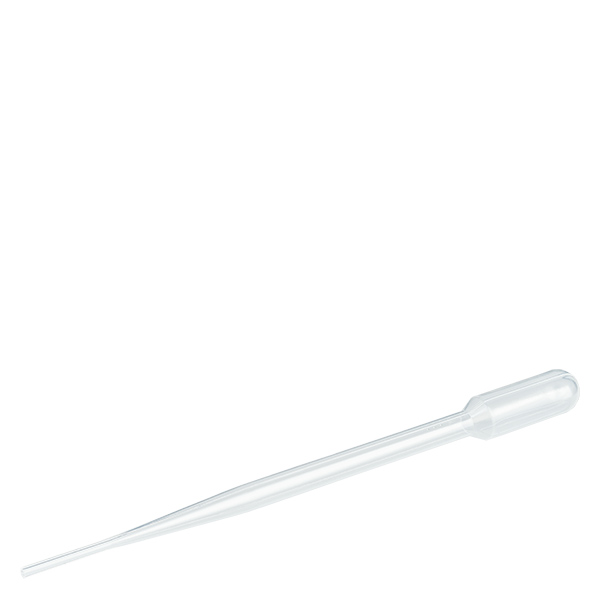 Pipeta de transferencia de 2 ml (154 x 11 mm) sin graduación Pipeta de transferencia de 2 ml (154 x 11 mm) sin graduación