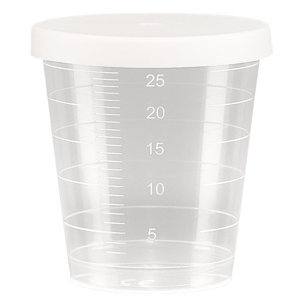 Vaso para medicación transparente 30ml Vaso para medicación transparente 30ml
