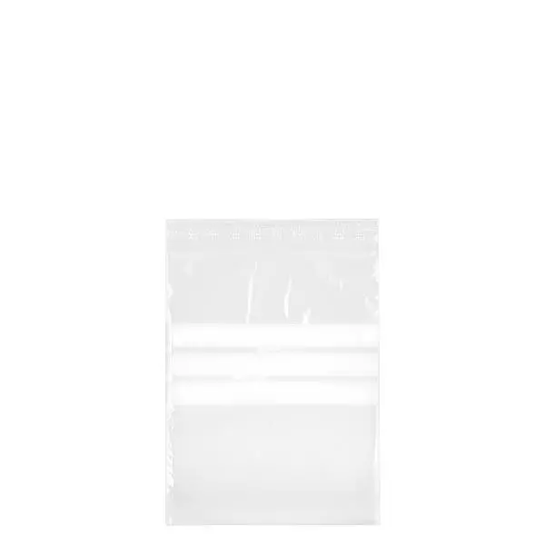 PolyZip con campo de etiquetado (paquete de 100) 120x170mm/50µm