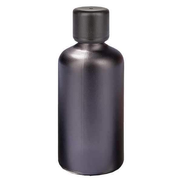 Frasco 100ml 3mm tapón inviolable BlackLine UT18/100 Frasco 100ml 3mm tapón inviolable BlackLine UT18/100