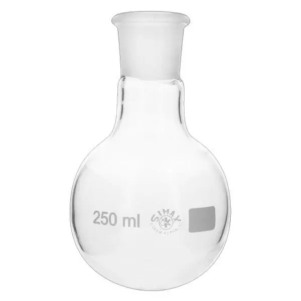 Matraz de fondo redondo 250ml con junta esmerilada estándar (29/32)