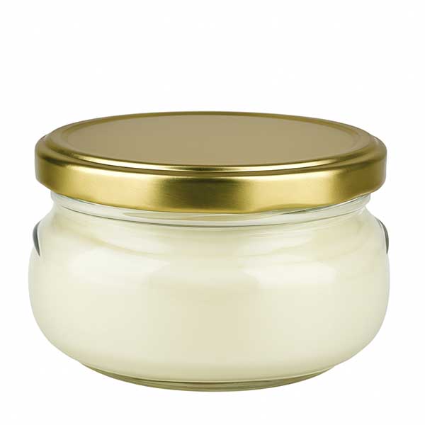 Jarra sopera de 120ml con tapa BasicSeal oro UNiTWIST