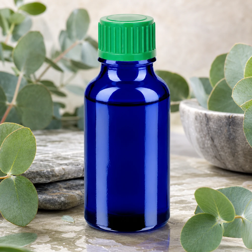 Frasco cuentagotas 20ml 0.8mm verde cierre estándar BlueLine UT18/20 Frasco cuentagotas azul de 20 ml con gotero preciso de 0,8 mm para aplicaciones de laboratorio y precisión de dosificación