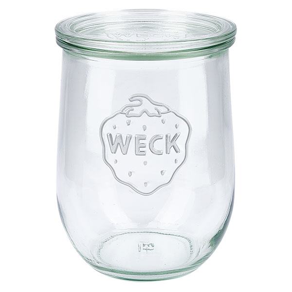 1062ml tarro tulipán con tapa de cristal WECK RR100 1062ml tarro tulipán con tapa de cristal WECK RR100
