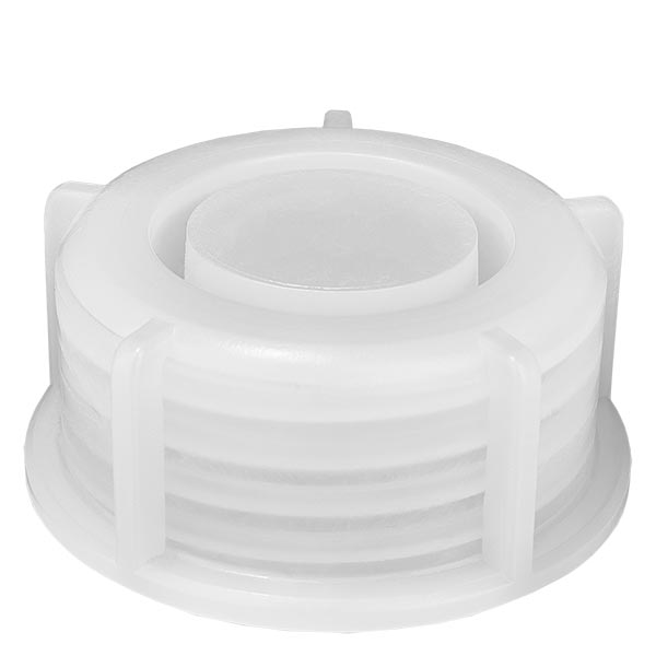 Tapón de rosca para botella química, rosca GL 28 Tapón de rosca para botella química, rosca GL 28