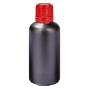 Botella 50ml 11mm tapón rosca rojo inviolable BlackLine UT18/50 Botella 50ml 11mm tapón rosca rojo inviolable BlackLine UT18/50