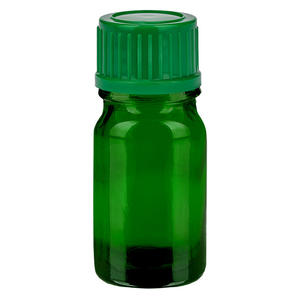 Frasco 5ml 11mm tapón rosca verde Estándar GreenLine UT18/5 Frasco 5ml 11mm tapón rosca verde Estándar GreenLine UT18/5