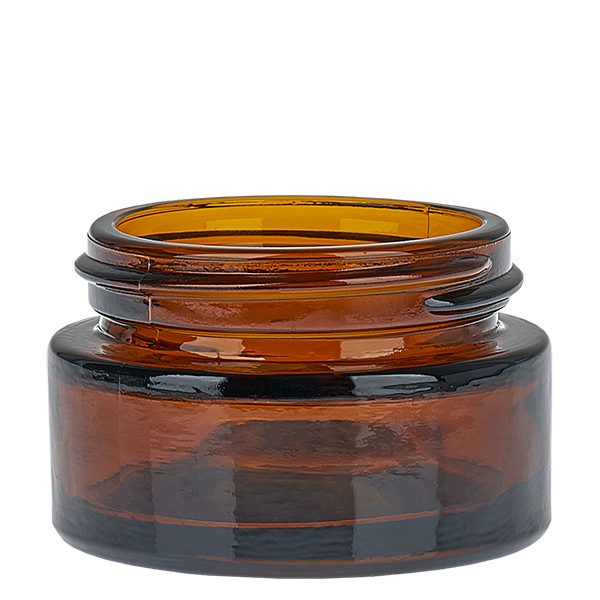 Tarro de cristal 20ml marrón con tapa UNiTWIST