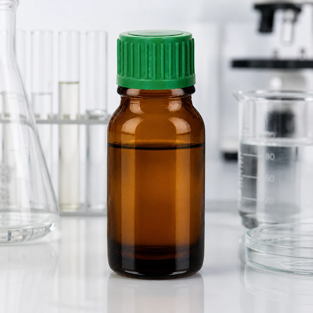 Frasco de vidrio de alta calidad de 10 ml de la serie BrownLine con tapón cuentagotas de precisión para uso en laboratorio
