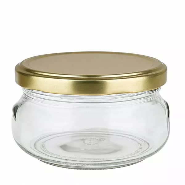 Jarra sopera de 120ml con tapa BasicSeal oro UNiTWIST Jarra sopera de 120ml con tapa BasicSeal oro UNiTWIST