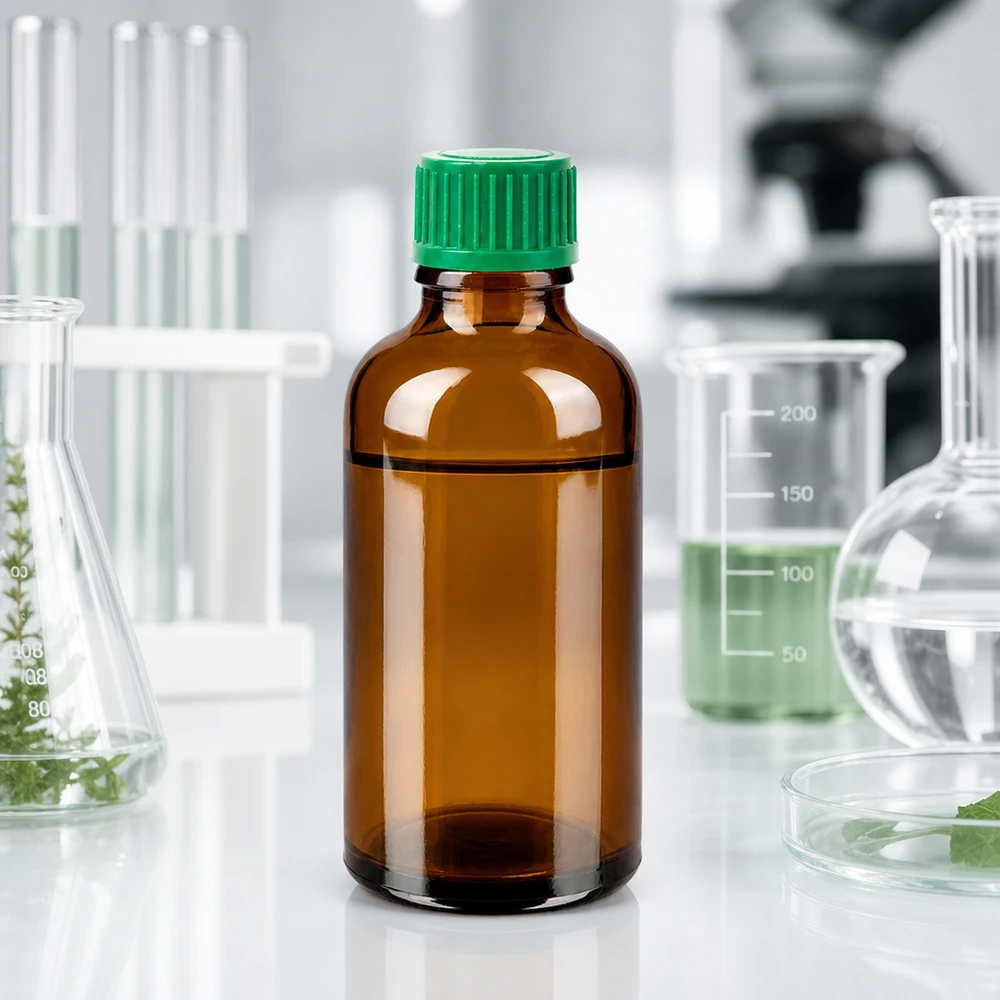 Frasco cuentagotas de 50 ml 0,8 mm verde Cierre estándar BrownLine UT18/50 Frasco de laboratorio marrón de 50 ml con tapón cuentagotas para aplicaciones y experimentos científicos