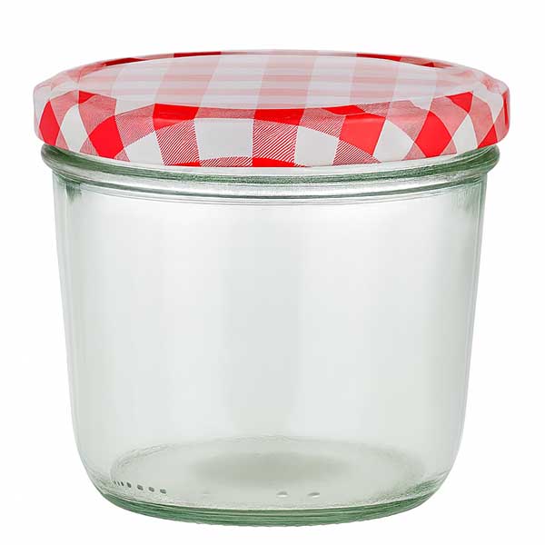 Vasos 230ml + tapa BasicSeal rojo/blanco UNiTWIST