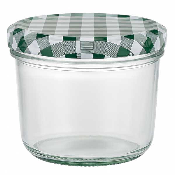 Vasos 230ml + tapa BasicSeal verde/blanco UNiTWIST