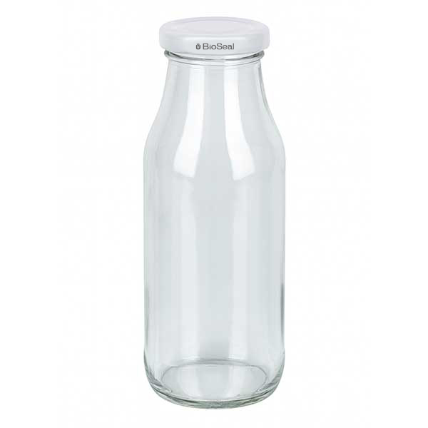 Botella de 263ml con tapa blanca UNiTWIST BioSeal