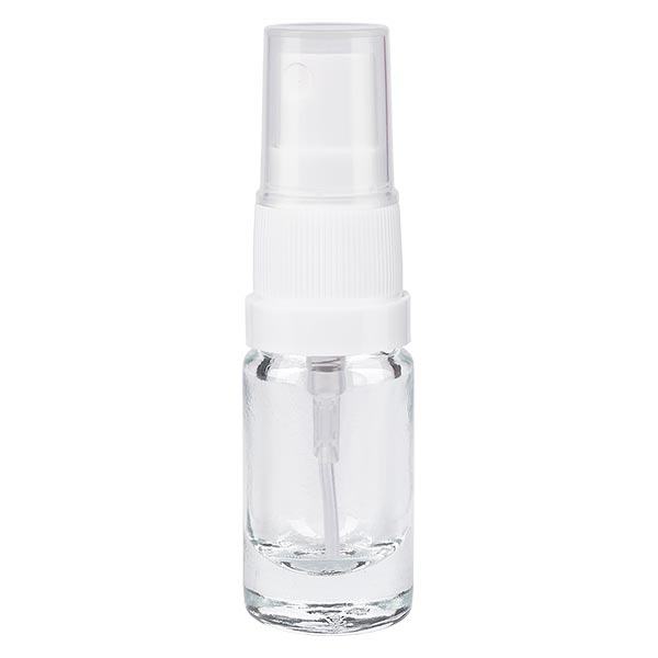 Botella de farmacia claro 5ml spray accesorio blanco Botella de farmacia claro 5ml spray accesorio blanco