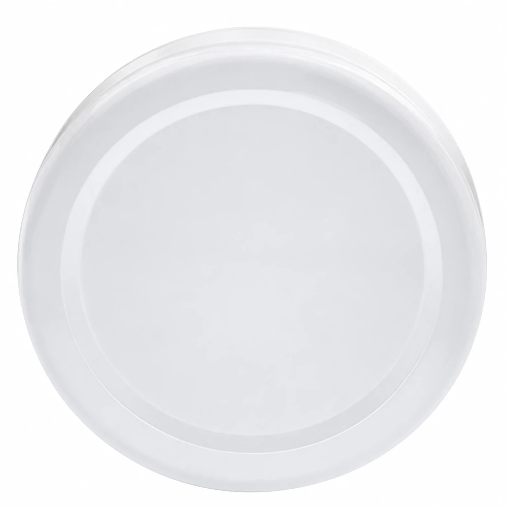 Tapa BasicSeal de 58 mm, blanca, TO58deep, con cierre de rosca UNiTWIST para tarros de conserva