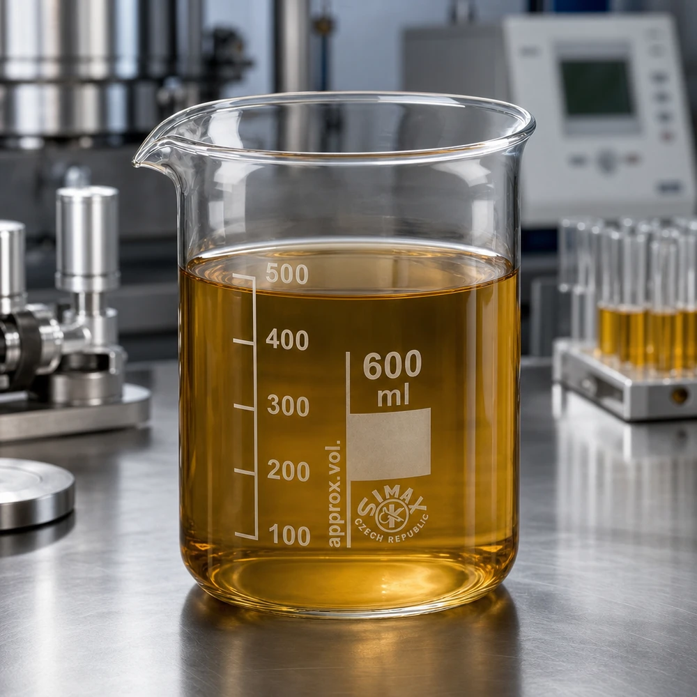 Vaso transparente 600 ml molde bajo con pico de vidrio de borosilicato de alta calidad