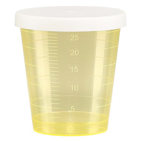 Vaso para medicamentos amarillo 30ml Vaso para medicamentos amarillo 30ml
