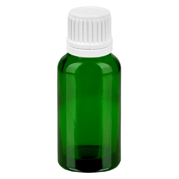 Botella 20ml tapón rosca 11mm blanco GreenLine UT18/20 Botella 20ml tapón rosca 11mm blanco GreenLine UT18/20