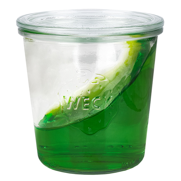 18er Set Weck Gläser 580ml Sturzgläser mit 18 Glasdeckeln 18er Set Weck Gläser 580ml Sturzgläser mit 18 Glasdeckeln