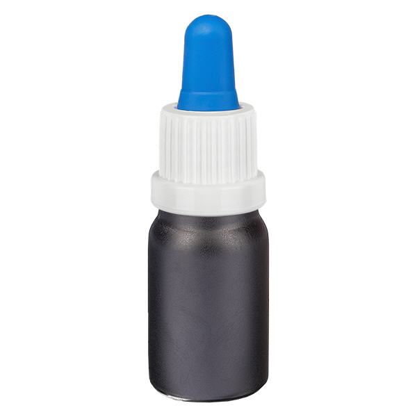 Frasco pipeta 5ml blanco/azul tapón inviolable BlackLine UT18/5