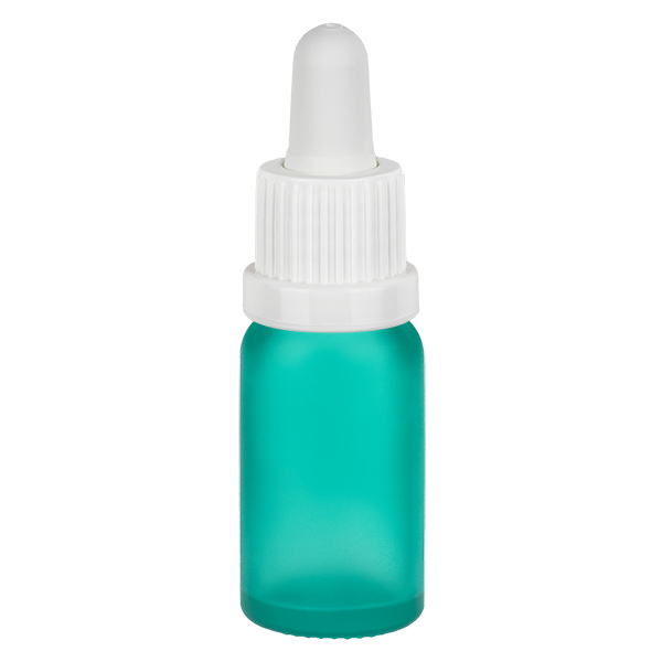 Frasco pipeta 10ml cierre inviolable blanco GreenLine UT18/10