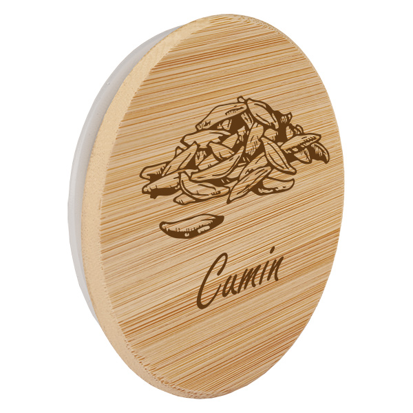 Taco de madera "Comino" para WECK RR60 Taco de madera "Comino" para WECK RR60