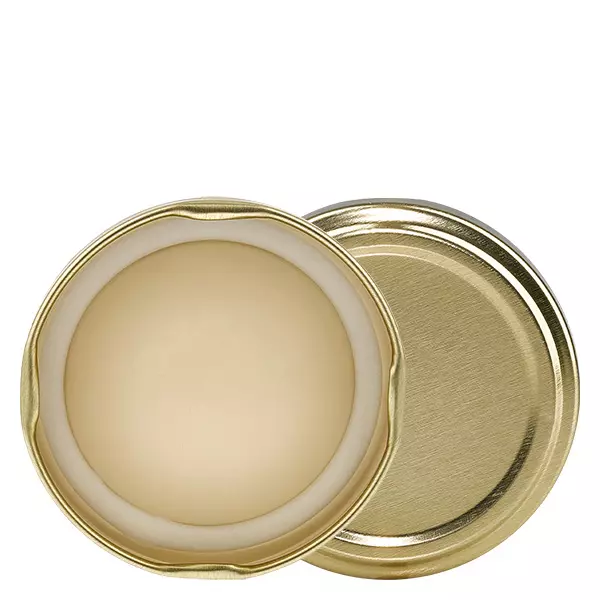 Tapa BasicSeal dorada de 70 mm (TO70) UNiTWIST Tapa BasicSeal dorada de 70 mm (TO70) UNiTWIST