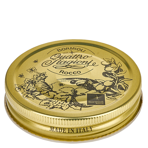 Tapa de rosca "Quattro Stagioni" oro QS56mm Tapa de rosca "Quattro Stagioni" oro QS56mm