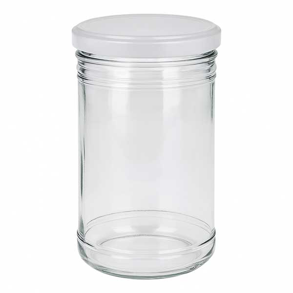 Vaso de 1053ml con tapa BasicSeal blanco UNiTWIST