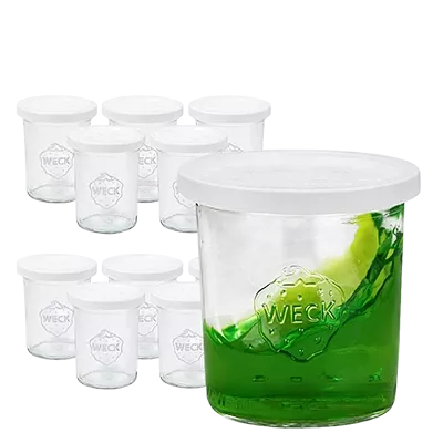 WECK Sets con tapa para conservar la frescura