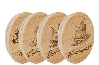 tapas de madera impresas