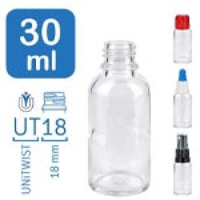 Frascos de farmacia ClearLine 30 ml UT18