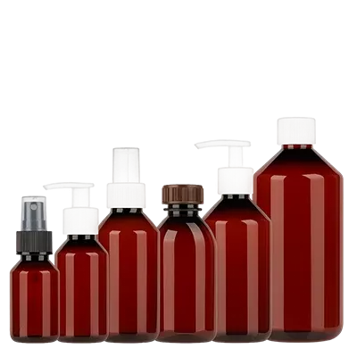 Frascos médicos de PET