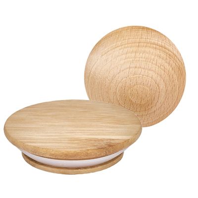 Tapas de madera WECK (estampadas) y bolas de madera