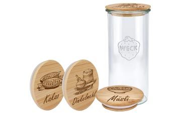 Juegos de tarros para conservas Weck