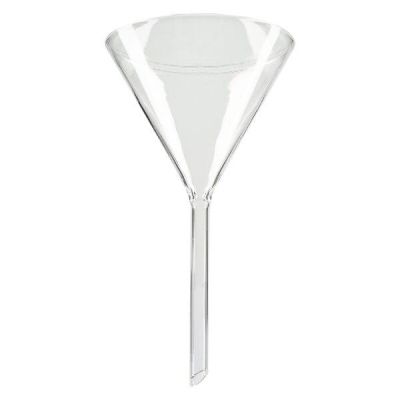 Embudos de vidrio para laboratorio (borosilicato 3.3)